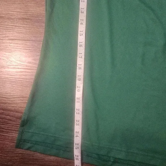 Masters Tech Green UPF Protection Performance Polo Golf Shirt SZ M Womens - Picture 6 of 9